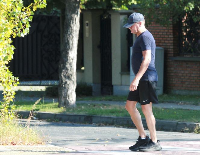 Donald Tusk. Jogging w upale