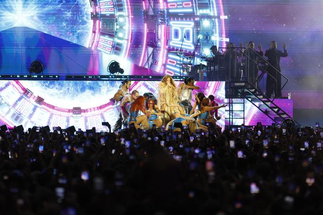 Koncert Jennifer Lopez w Warszawie (25.07.2025) - część pierwsza. Organizatorem koncertu jest Prestige MJM
