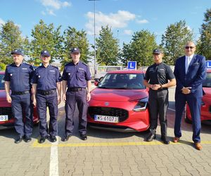 Siedlecki WORD wymienił starą flotę pojazdów egzaminacyjnych na nowe samochody marki Suzuki Swift