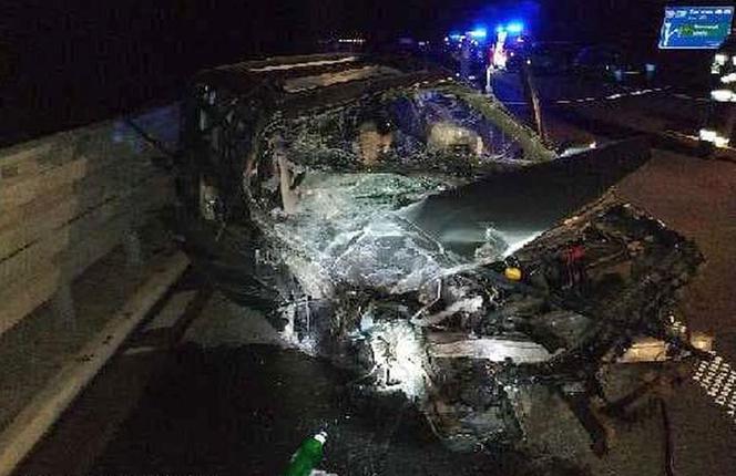 Wypadek na autostradzie A4, sześć osób trafiło do szpitala