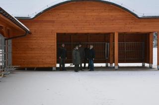 Pokazowa Zagroda Żubrów w Krajewie prawie gotowa [ZDJĘCIA]