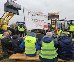 Protest rolników na Podkarpaciu