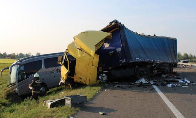 Wypadek polskiego autokaru na Węgrzech