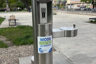 Tu napijemy się darmowej wody. Od majówki skorzystamy z poidełek w mieście