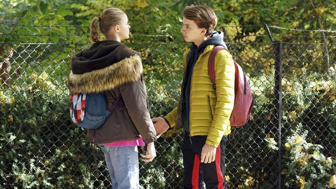 Barwy szczęścia odc. 2029. Zuzia (Anna Adamus), Filip Lisicki (Kuba Dyniewicz)
