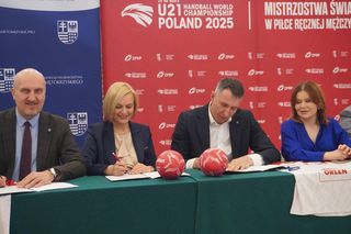 Konferencja w sprawie MŚ piłkarzy ręcznych U-21 w Kielcach