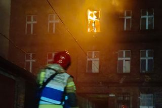 Tragiczny pożar pustostanu w Bytomiu