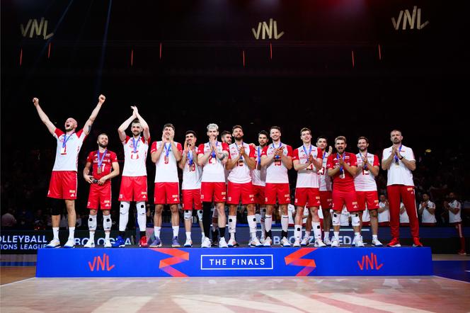 Siatkówka, Liga Narodów, podium, trzecie miejsce, siatkarze, reprezentacja Polski