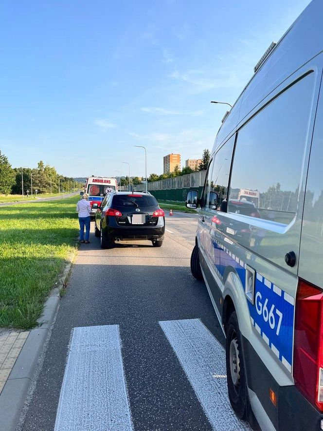 12-latka na rowerze potrącona na al. Jana Pawła II w Tarnowie. Dziecko trafiło do szpitala