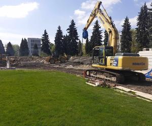 Remont Stadionu Miejskiego w Starachowicach (kwiecień 2024)