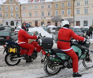 Śnieżyca niestraszna MotoMikołajom z Lublina!