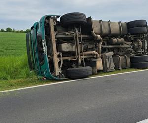 Nieudany manewr na drodze