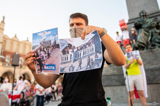 Kraków solidarny z Białorusią