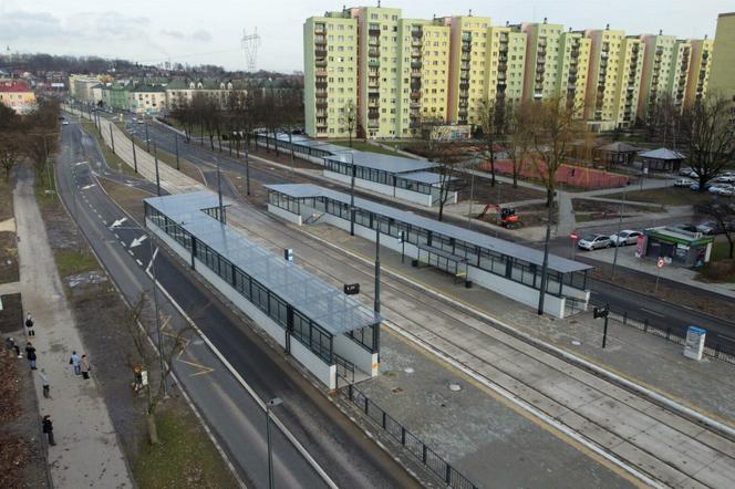 W Dąbrowie Górniczej zaczęły działać przystanki autobusowo-tramwajowe