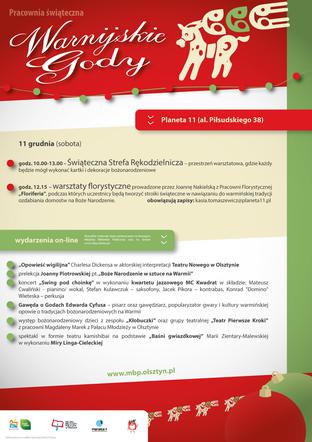 Pracownia świąteczna MBP w Olsztynie