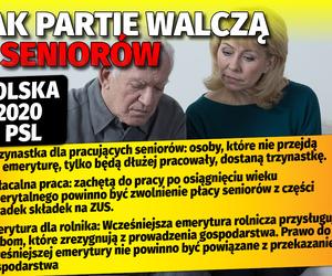 Tak partie walczą o seniorów