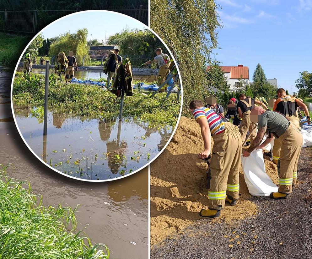 Zamość. Potężna ulewa sparaliżowała miasto. Rekordowe opady. Ulice jak rwące potoki