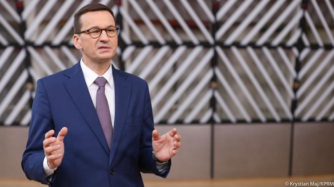 Premier Mateusz Morawiecki na szczycie UE w Brukseli