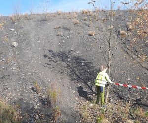 SRK rozpoczęła kolejne prace na hałdzie w Pszowie. Zwałowisko nielegalnie rozjeżdżają motocykliści