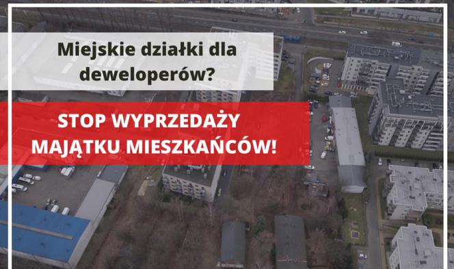 Spór o działkę na Podgórzu. Miasto chce sprzedać, ale część mieszkańców jest przeciw