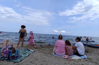 Plaża Mechelinki. Tłum w każdą sobotę i niedzielę