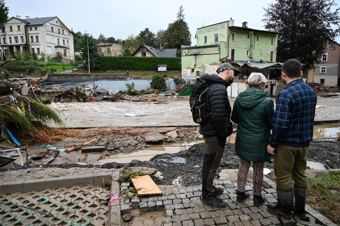 Lądek Zdrój po przejściu fali