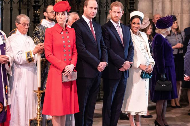 Kate Middleton, książę William, książę Harry, Meghan Markle