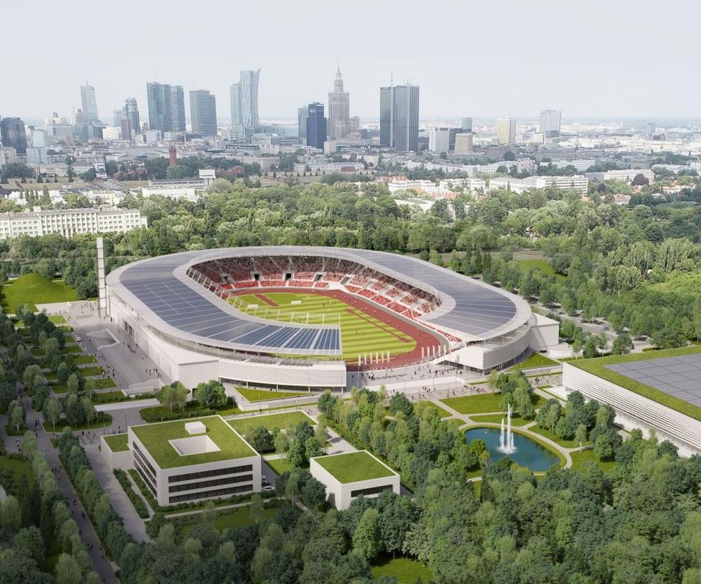 Hala sportowa i główny stadion warszawskiej Skry