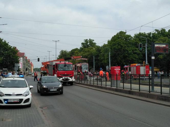 Czołowe zderzenie tramwajów w Gdańsku!