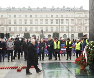   Obchody miesięcznicy smoleńskiej w Warszawie