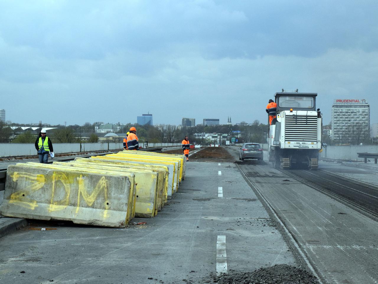 Rozpoczął się remont mostu Łazienkowskiego