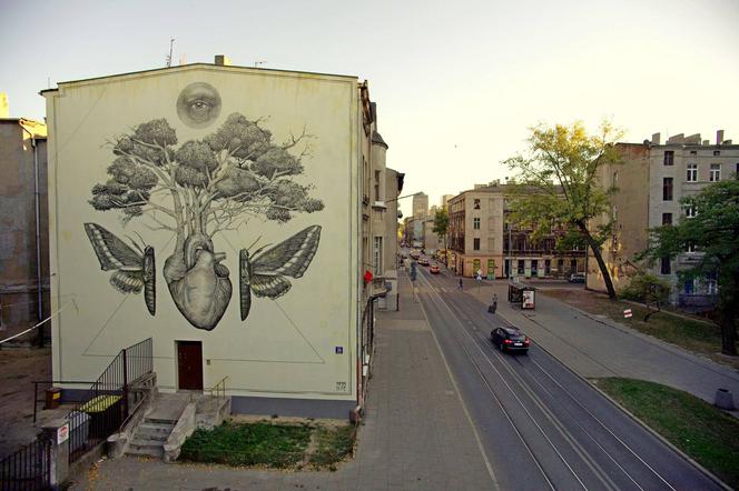 Mural przy ul. Kilińskiego 26