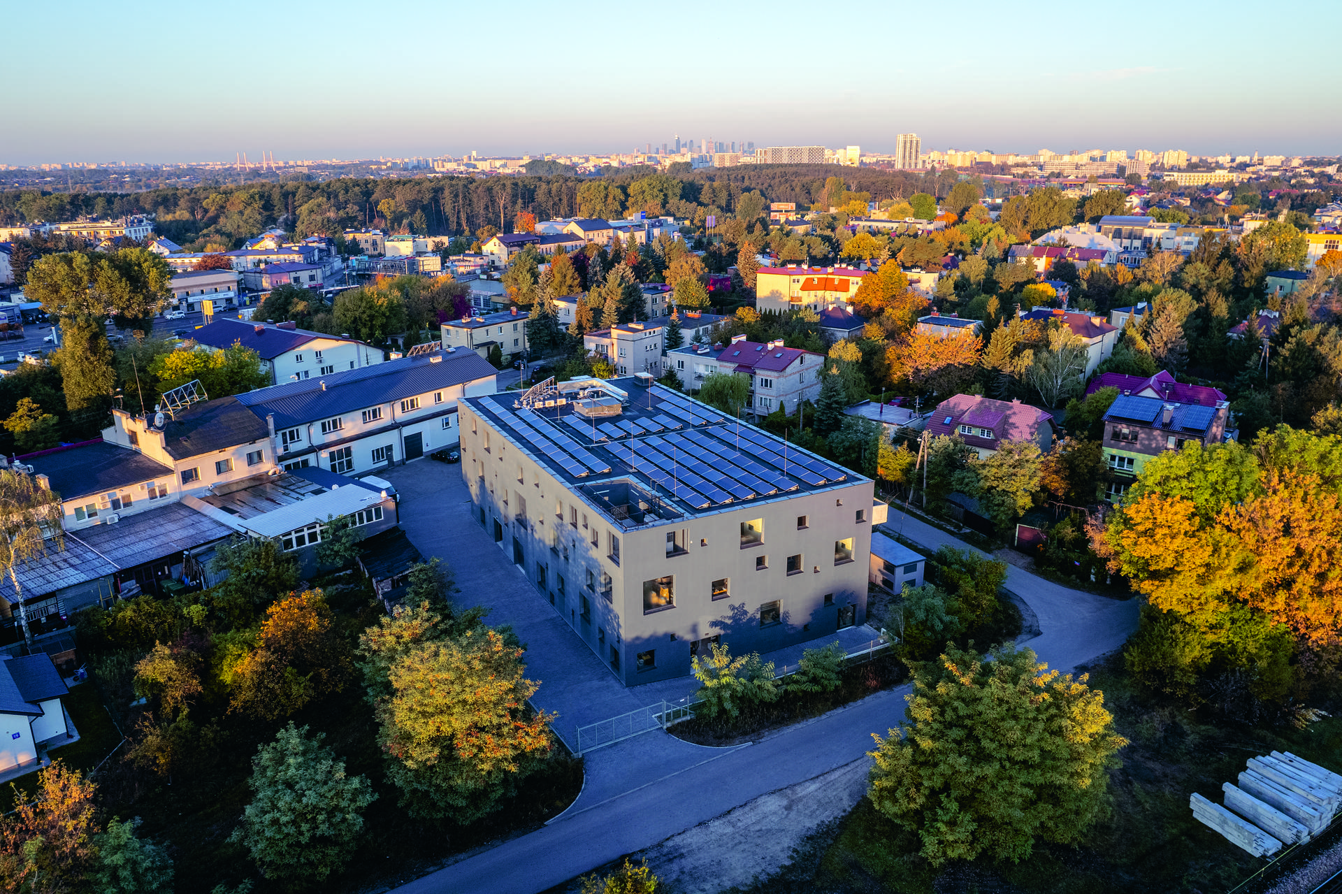 Siedziba firmy Kradex w Warszawie