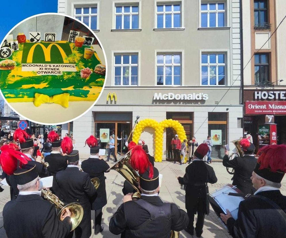 McDonald's przy rynku w Katowicach już otwarty.  Zobaczcie zdjęcia