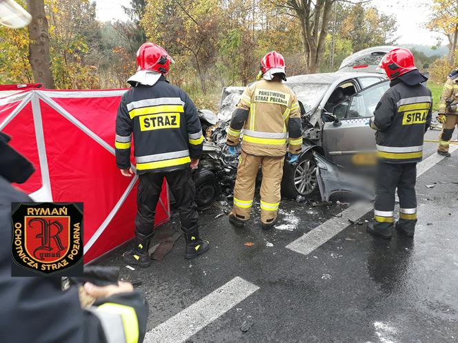 Tragiczna czołówka na drodze krajowej nr 6
