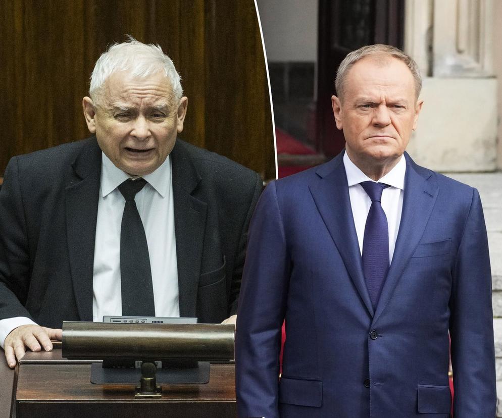 Premier Tusk w potrzasku prezesa PiS Jarosława Kaczyńskiego?!