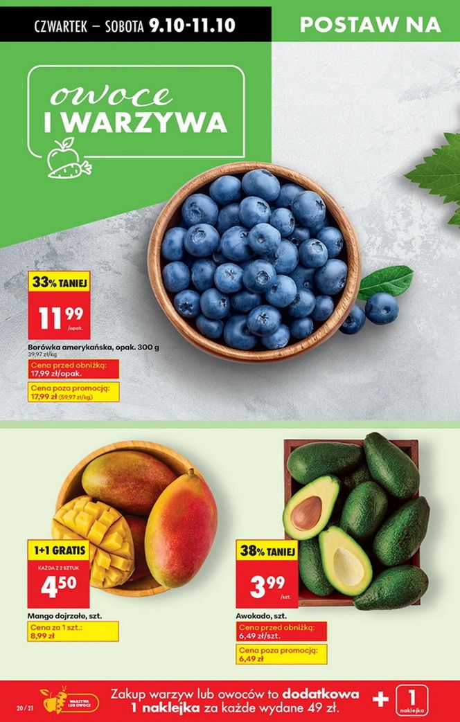 Promocje na weekend w Biedronce