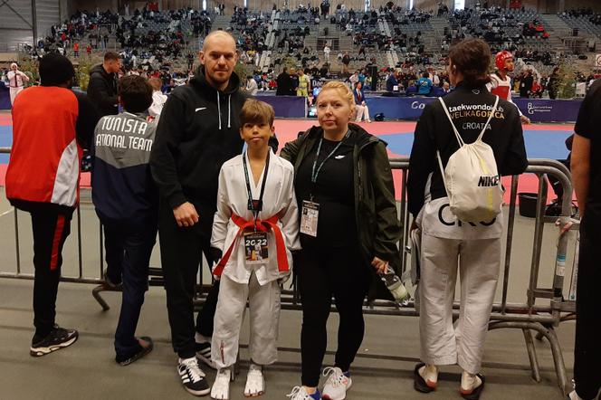 12-latek z Torunia z brązem Pucharu Świata w Taekwondo