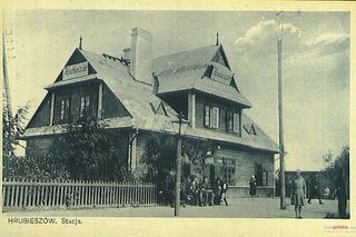 Dworce kolejowe w woj. lubelskim 100 lat temu