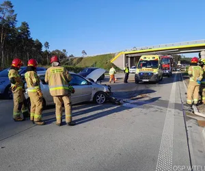 Groźny wypadek na S5 pod Bydgoszczą [ZDJĘCIA] 