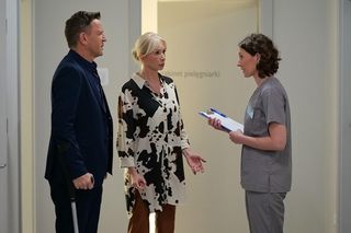 Pierwsza miłość. Ewa (Ewa Gawryluk), Michał (Wojciech Błach)