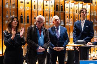 Uroczyste odsłonięcie muralu w Muzeum Polskiej Wódki 