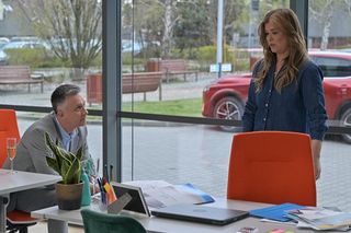 Pierwsza miłość, odcinek 4040: Artur (Łukasz Płoszajski), Berenika Gajewska (Maria Konarowska)