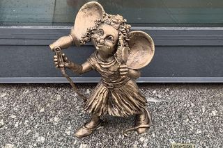 Figurki myszek wykonała Beata Zwolańska-Hołod