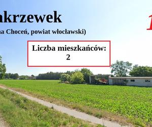 Te wsie Kujawsko-Pomorskiego liczą najmniej mieszkańców