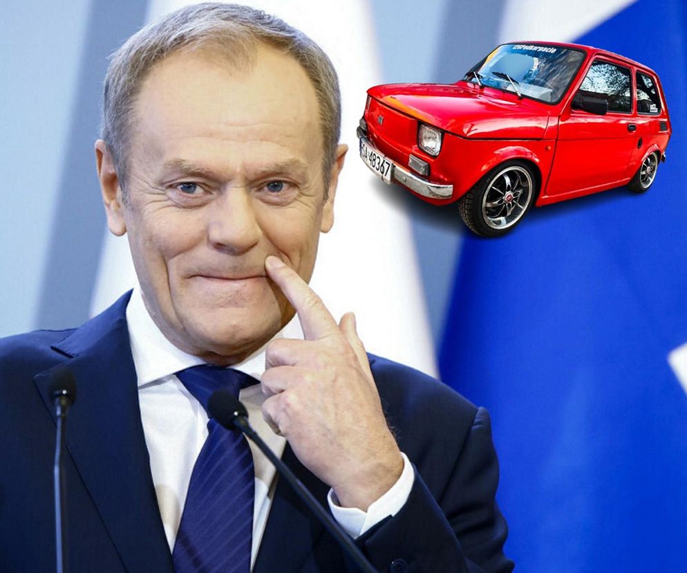 Tusk odda Polakom pieniądze za Fiaty 126p 