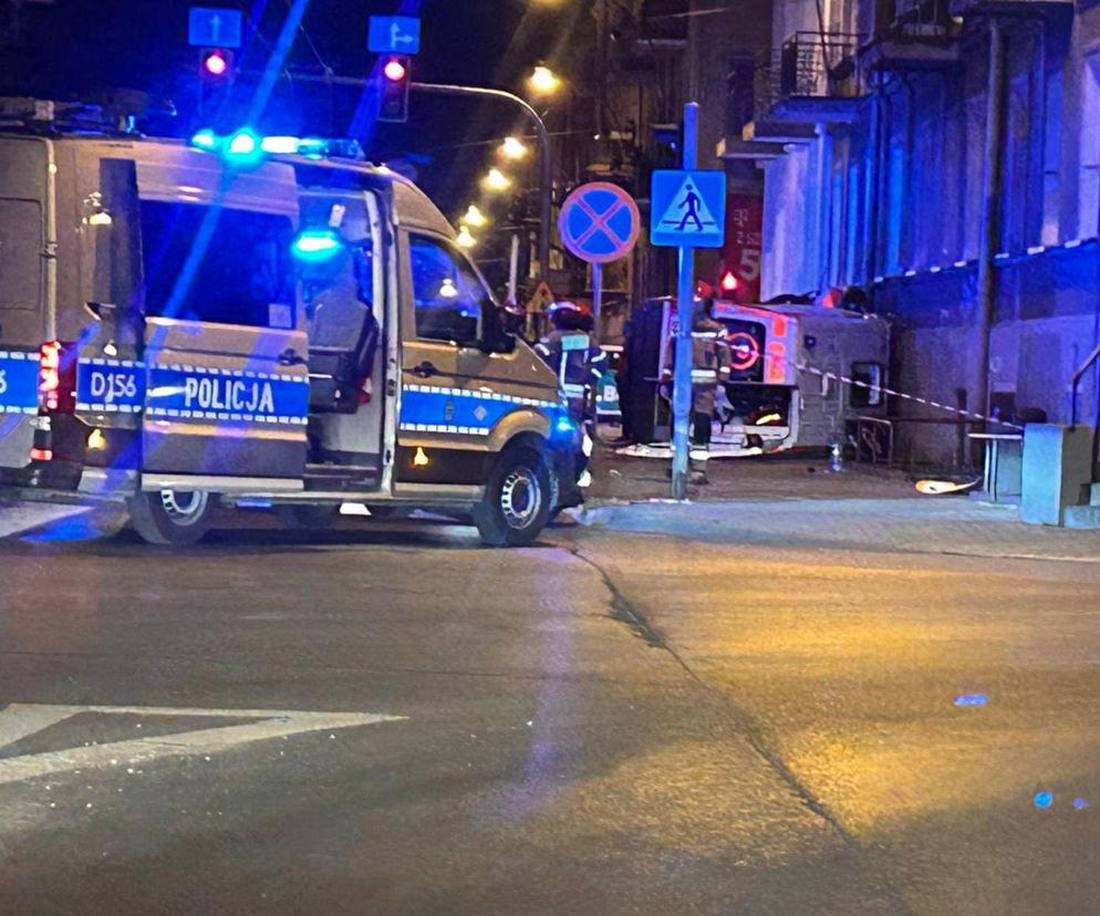 Lublin: wypadek z udziałem karetki. Poszkodowanych zostało osiem osób