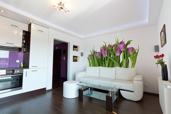 Fototapeta z tulipanami do salonu