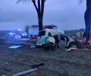 Dwóch 18-latków zginęło. Tragedia na drodze niedaleko Oleśnicy