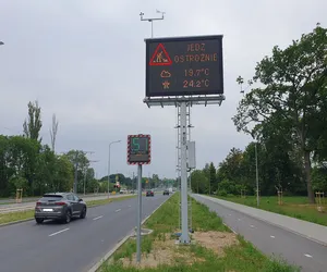 Drogowe rozwiązania na miarę XXI wieku w Gorzowie. Na drodze krajowej nr 22 ustawione zostały informacyjne tablice led